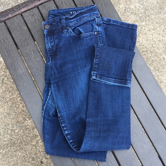 GAP sz 28 (6r) Ladies mid rise skinny jeans NICE! - Picture 8 of 8